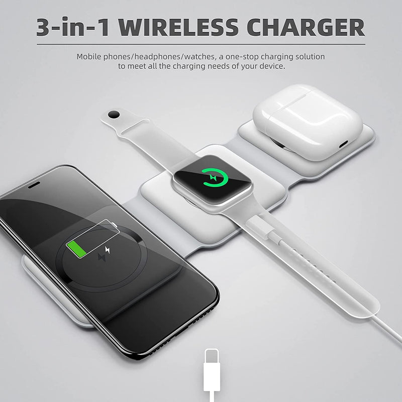 Experience the Future with our 3-in-1 Wireless Charging Pad