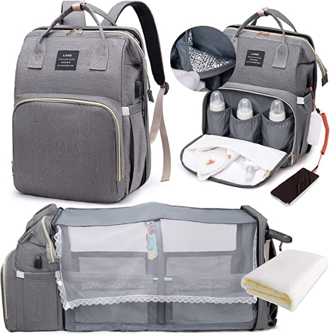 Baby Diaper Bag with Changing Station