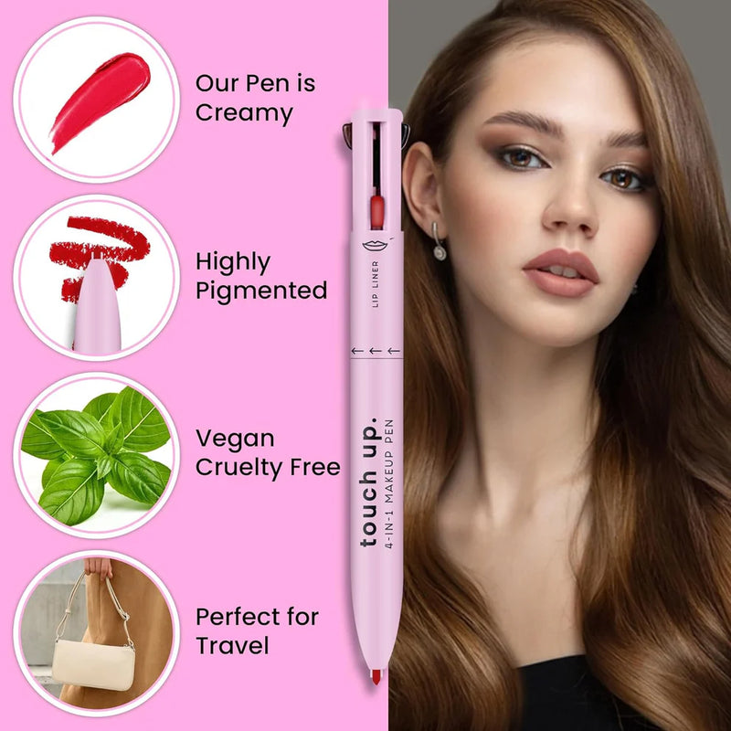 4-in-1 Makeup Pen (Eye Liner, Brow Liner, Lip Liner, and Highlighter)