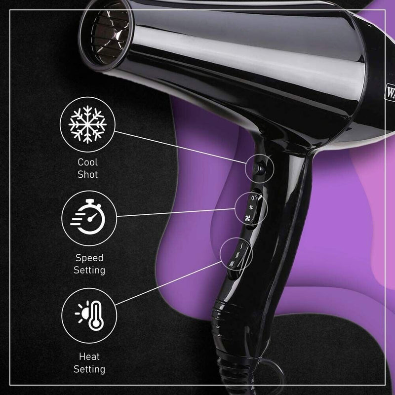 Super Hair Dryer Professional Styling , Black